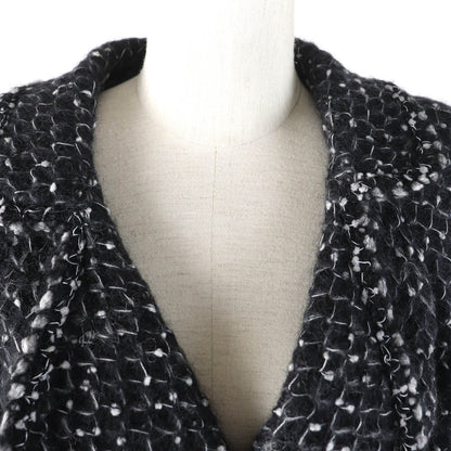 CHANEL setup 05A P26927 Outer: 50% polyamide, Outer: 50% mohair, Lining: 100% silk Black White Women 36
