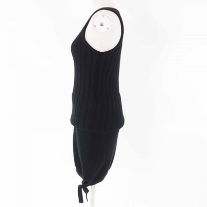 CHANEL one piece 04A P23861 Main: 98% cashmere, Main: 2% elastane black Women 38