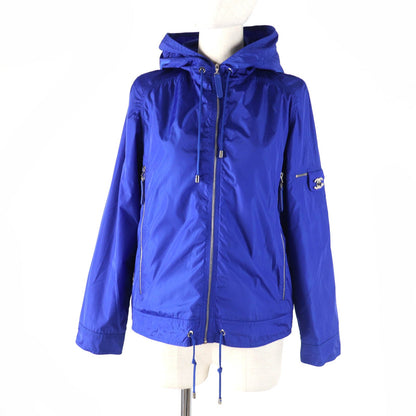 CHANEL Jacket P43217V32222 Main: 99% nylon, Main: 1% polyurethane blue Women 34