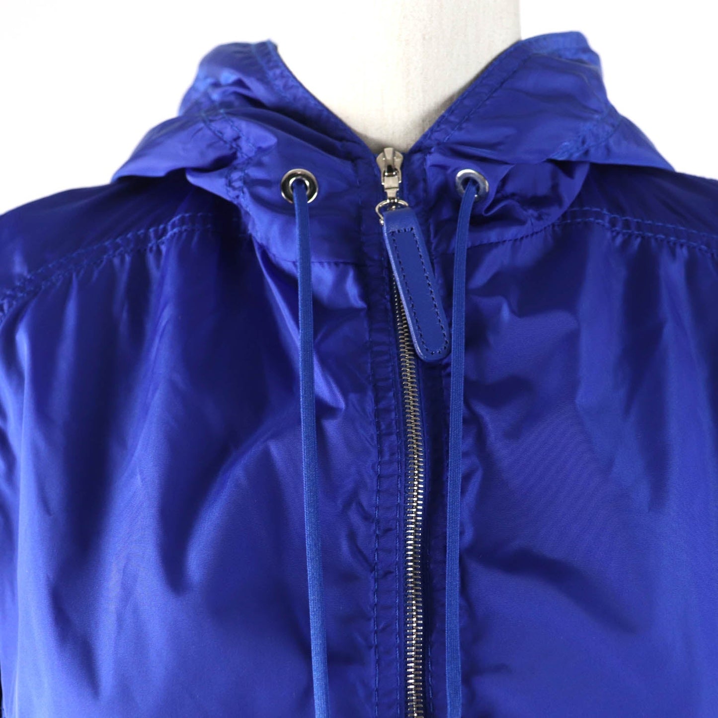 CHANEL Jacket P43217V32222 Main: 99% nylon, Main: 1% polyurethane blue Women 34