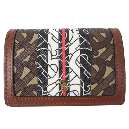 BURBERRY Bifold Wallet PVC Brown type