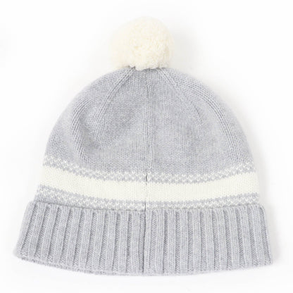 Christian Dior Knit cap 25DAL707I170 Main: 70% wool, Main: 30% cashmere gray Women