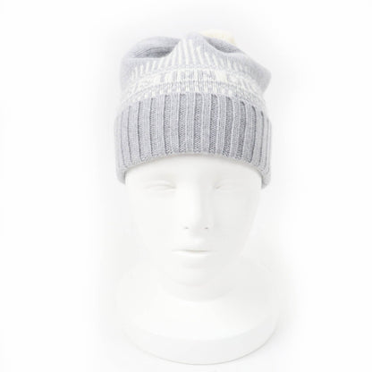 Christian Dior Knit cap 25DAL707I170 Main: 70% wool, Main: 30% cashmere gray Women