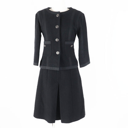 CHANEL setup P45580/P45436 Outer: 100% cotton, Lining: 100% silk black Women 36
