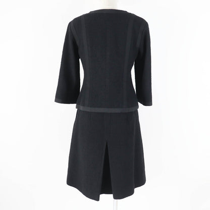 CHANEL setup P45580/P45436 Outer: 100% cotton, Lining: 100% silk black Women 36