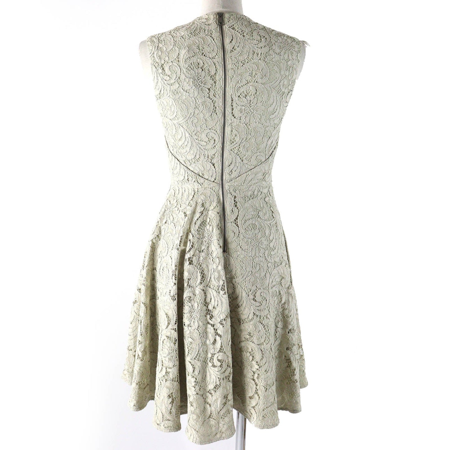 BURBERRY LONDON one piece 3929597 Outer: 71% cotton, Outer: 22% viscose, Outer: 7% polyamide, Lining: 100% polyester, Lining: 68% acetate light beige Women 36