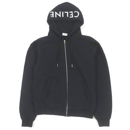 CELINE Hoodie 2Y497670Q Main: 100% cotton, part: 96% cotton, part: 4% polyurethane black mens XS