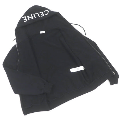 CELINE Hoodie 2Y497670Q Main: 100% cotton, part: 96% cotton, part: 4% polyurethane black mens XS