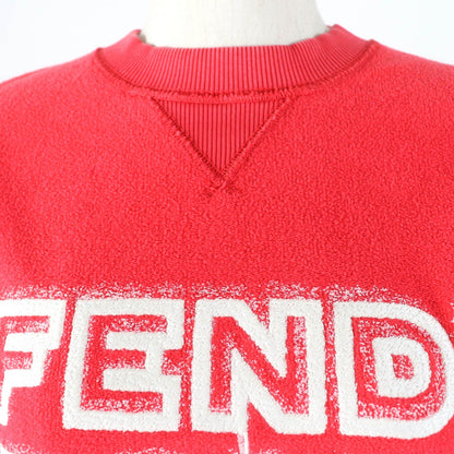 FENDI sweat FS7948 Main: 100% cotton, Part: 97% cotton, Part: 3% polyurethane, Lining: 100% cotton, Part: 100% polyester Red type Women XXS