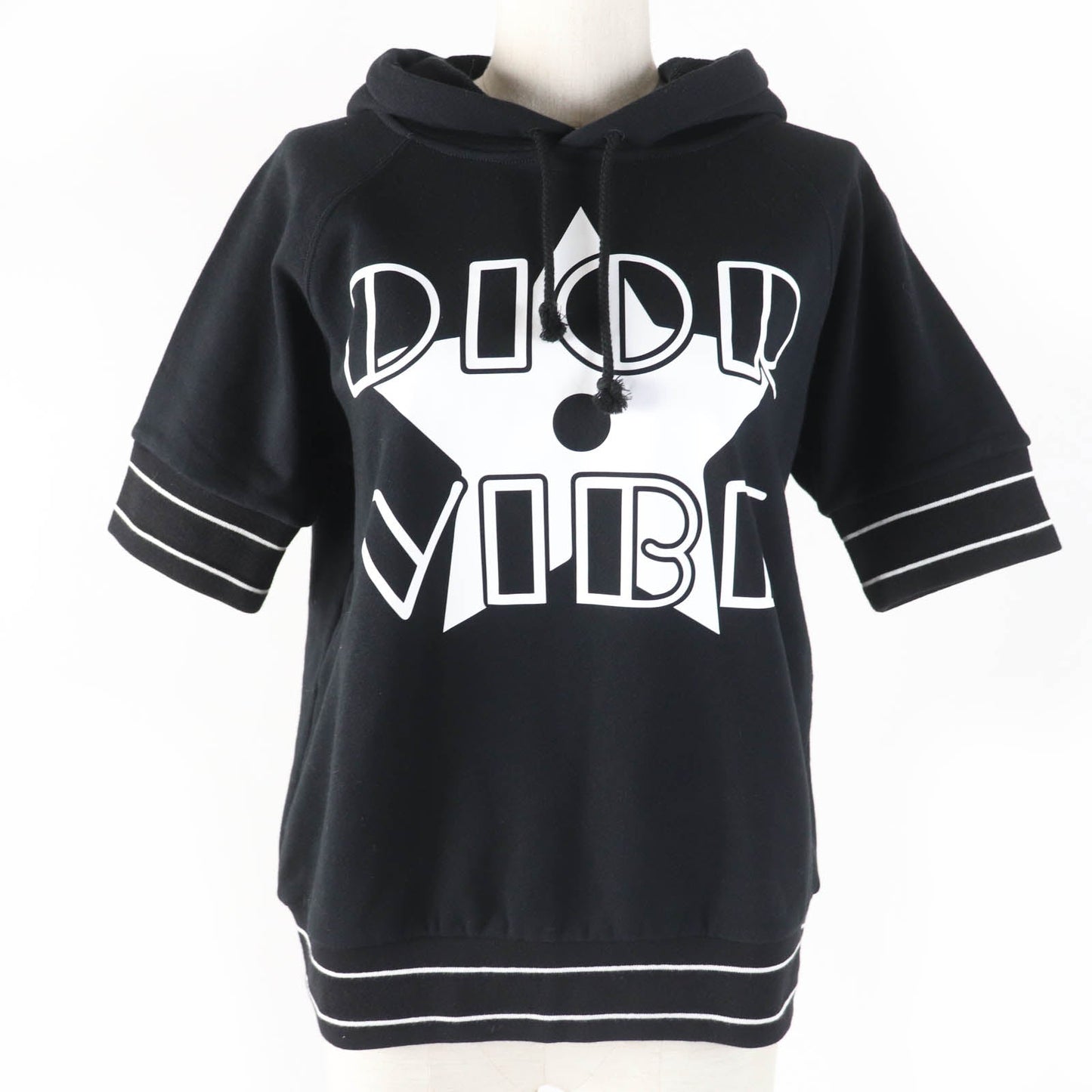 Christian Dior Hoodie 243S06A4063 cotton black DIOR VIBE S