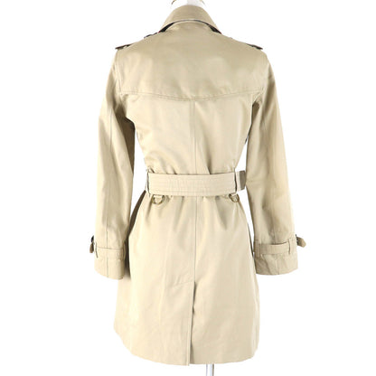 BURBERRY trench coat 3900461 Outer: 100% cotton, Lining: 100% cotton, Sleeve lining: 100% viscose (rayon) beige Kensington Women M