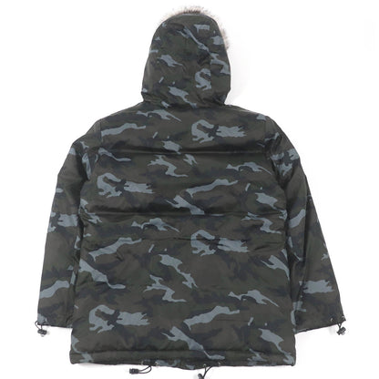 BURBERRY BLACK LABEL Down jacket Main: 100% nylon, lining: polyester, lining: cupra, sleeve lining: cupra, padding: 95% down Khaki type mens M