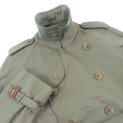 BURBERRY trench coat Main: 100% cotton, sleeve lining: 100% polyester iridescent mens