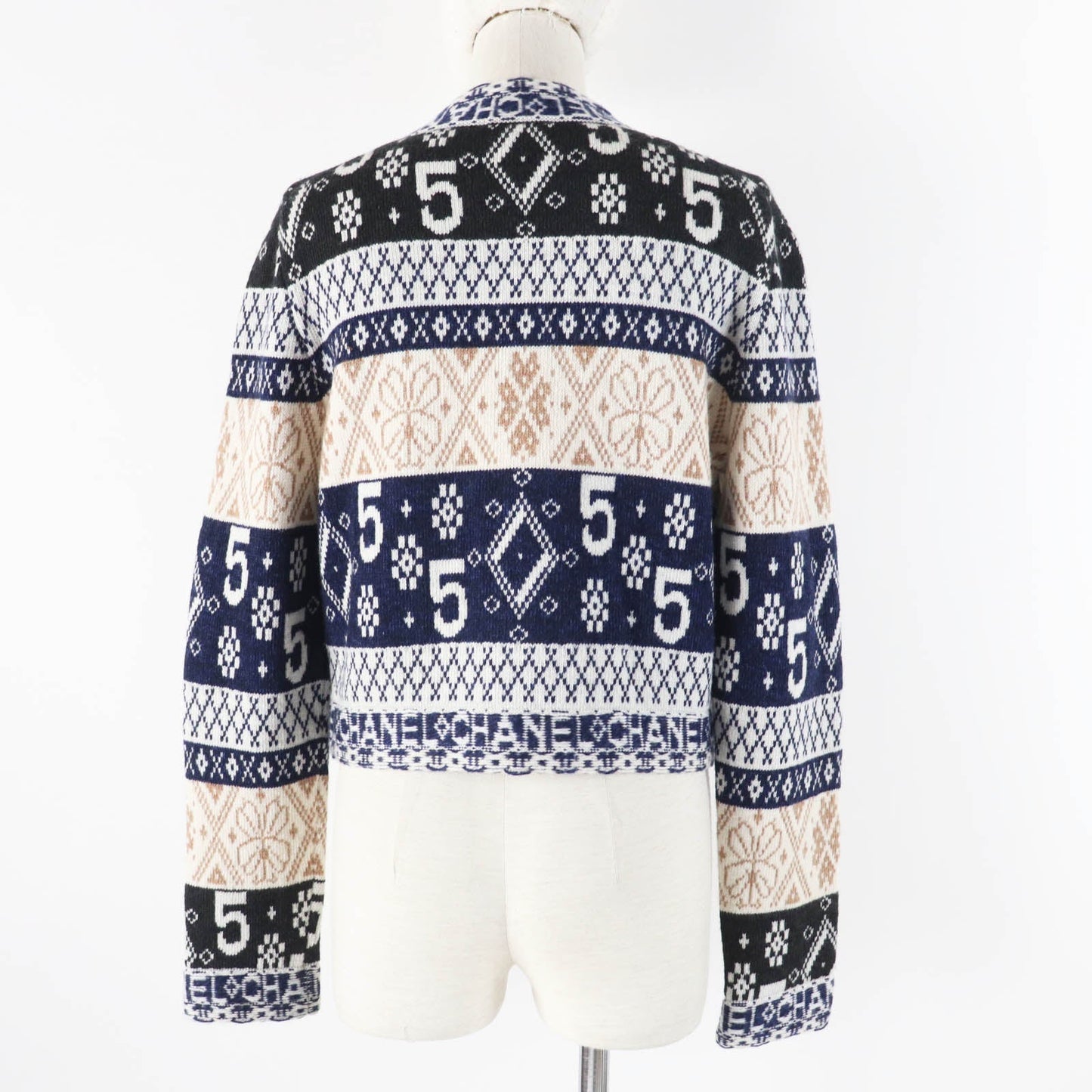 CHANEL cardigan 20B P65173 Main: 100% cashmere Multi Women 40