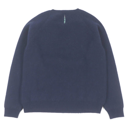 FENDI knit FZX110 Main: 95% cashmere, Main: 5% nylon Navy mens 46