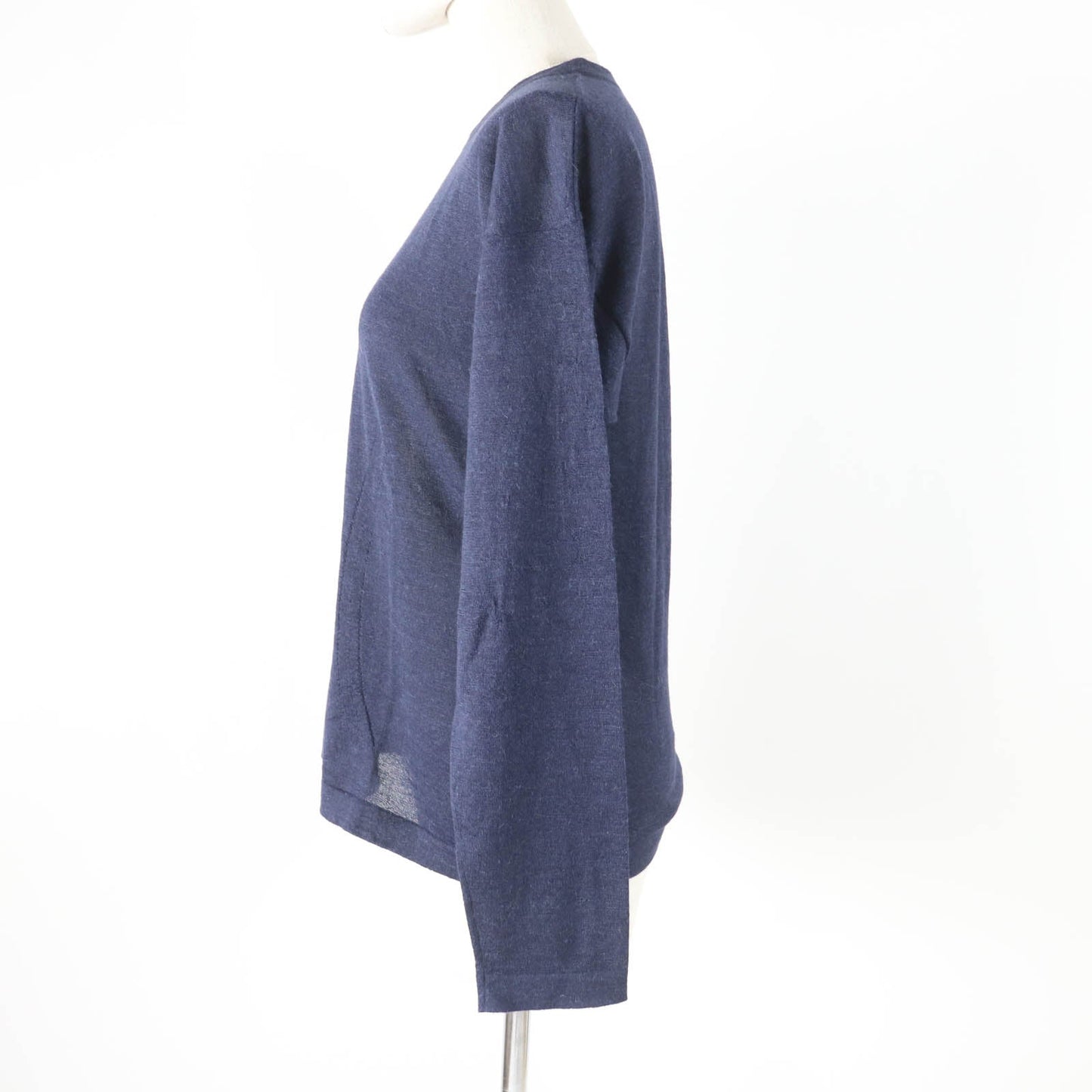 CHANEL knit P44155 Main: 100% alpaca Navy Women 38