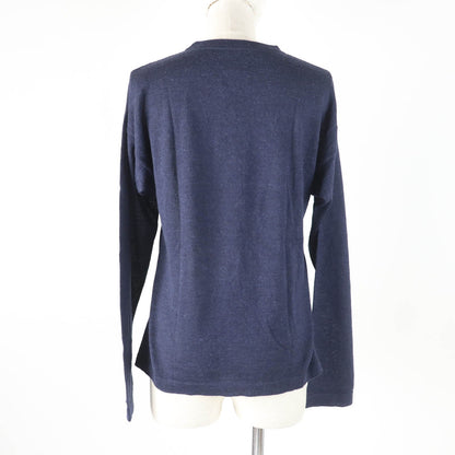 CHANEL knit P44155 Main: 100% alpaca Navy Women 38