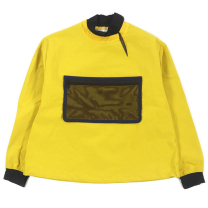 FENDI Nylon jacket FAN107 Main: 92% nylon, Main: 8% polyurethane, Part: polyurethane yellow mens L
