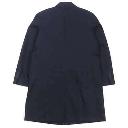 FENDI Chester coat FF0652 Outer: 99% cotton, Outer: 1% polyester, Lining: 100% cupra Indigo mens 50