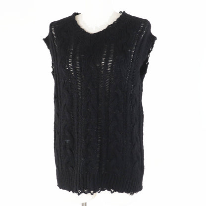 Christian Dior Vest 244T61AM144 Main: 40% alpaca, Main: 30% silk, Main: 30% cashmere black Women 38