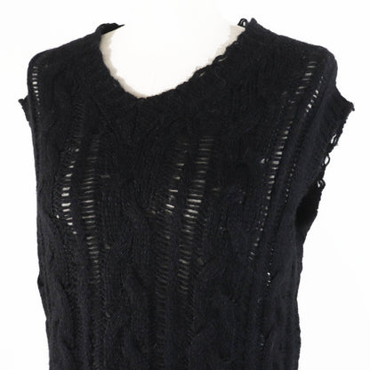 Christian Dior Vest 244T61AM144 Main: 40% alpaca, Main: 30% silk, Main: 30% cashmere black Women 38