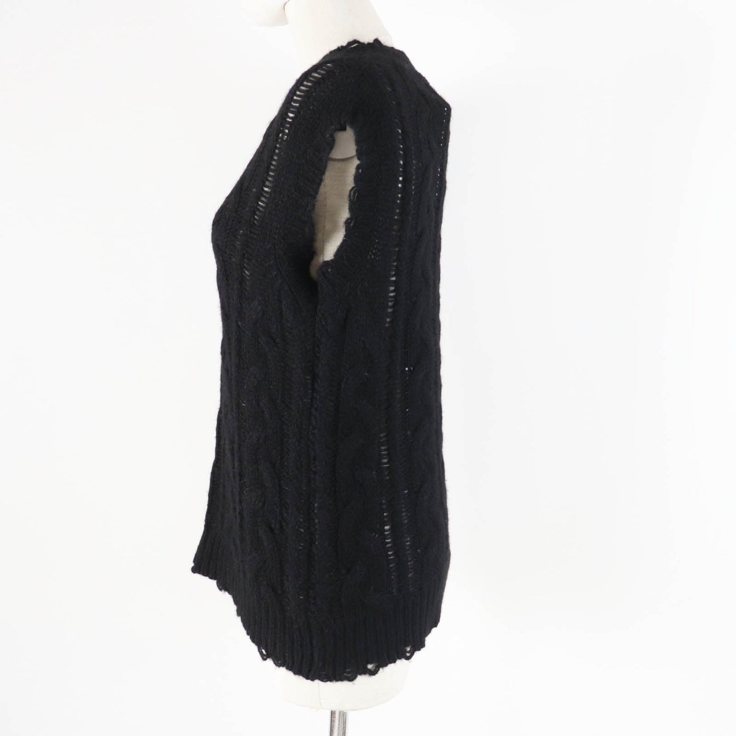 Christian Dior Vest 244T61AM144 Main: 40% alpaca, Main: 30% silk, Main: 30% cashmere black Women 38