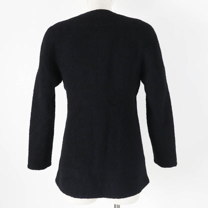 CHANEL No color jacket 19A P61936 Main: 80% wool, Main: 12% silk, Main: 8% polyamide (nylon), Lining: 100% silk, Part: 100% silk black Women 34