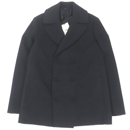 FENDI coat FF0709 Main: 99% wool, Main: 1% silk black mens 48