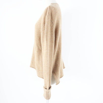 CELINE knit 2 3ET9/ 951A Main: 100% cashmere Camel Phoebe period Women L