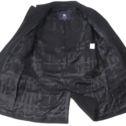 BURBERRY LONDON coat Outer material: 61% wool, Outer material: 26% polyester, Outer material: 9% acrylic, Outer material: 4% nylon, Part: 100% polyester black Women 38