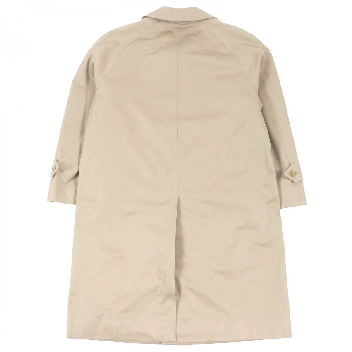 BURBERRY Stainless collar coat Outer: 51% cotton, Outer: 49% polyester, Lining: 50% polyester, Lining: 50% cotton beige mens 40