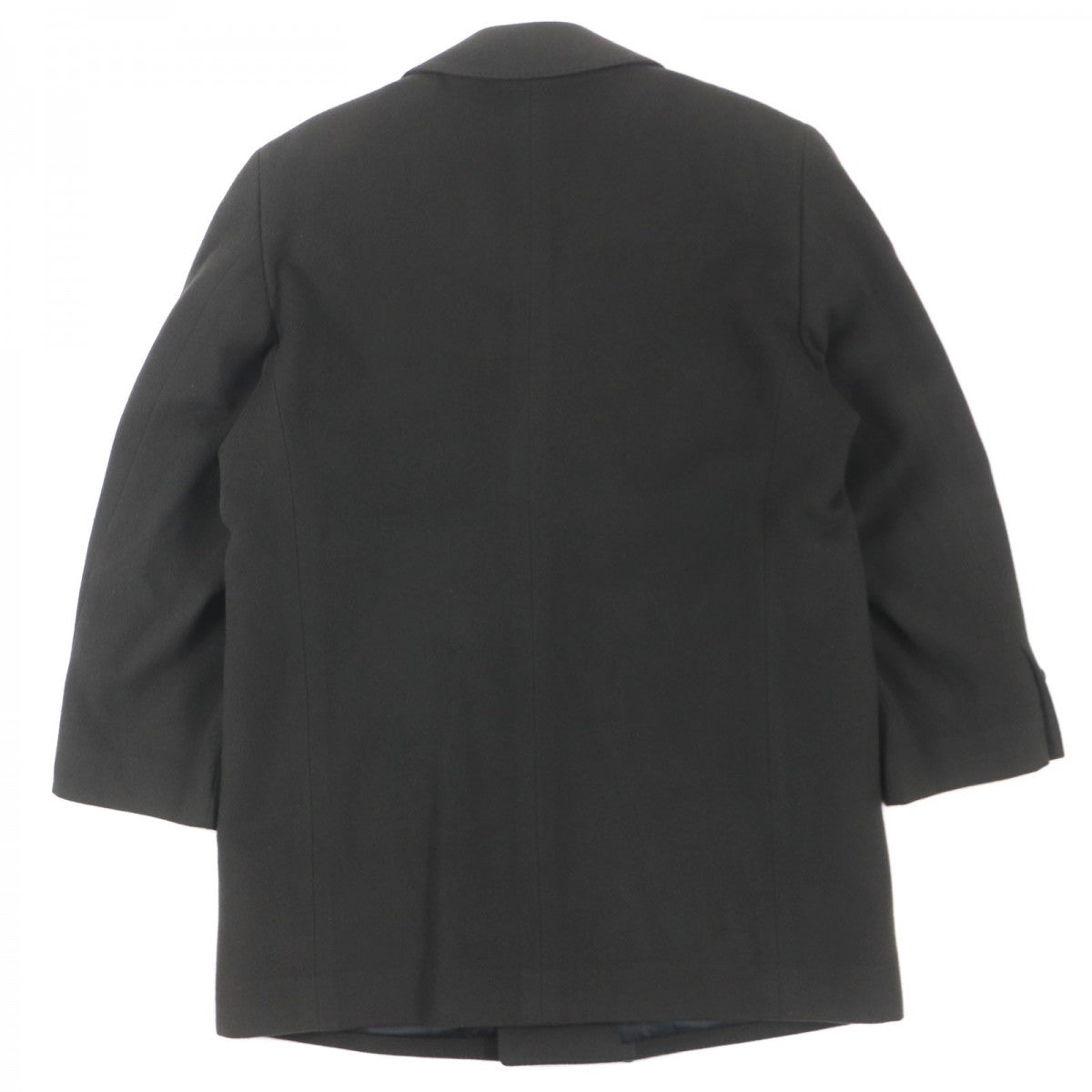 Christian Dior Double chester coat Outer: 100% cashmere, Lining: 50% cupra, Lining: 50% polyester Dark gray mens S