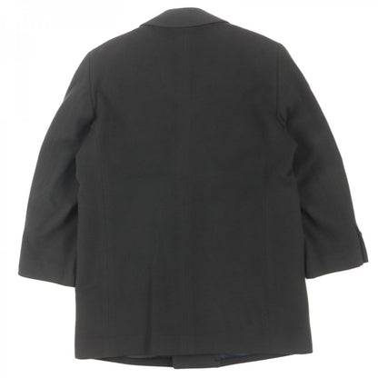 Christian Dior Double chester coat Outer: 100% cashmere, Lining: 50% cupra, Lining: 50% polyester Dark gray mens S