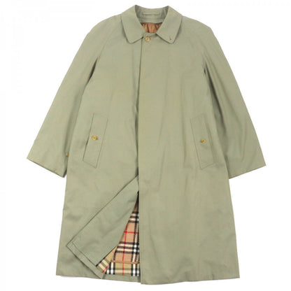 BURBERRY Stainless collar coat Outer: 100% cotton, Lining: cotton, Sleeve lining: rayon, Liner: 100% wool, Part: rayon khaki mens L