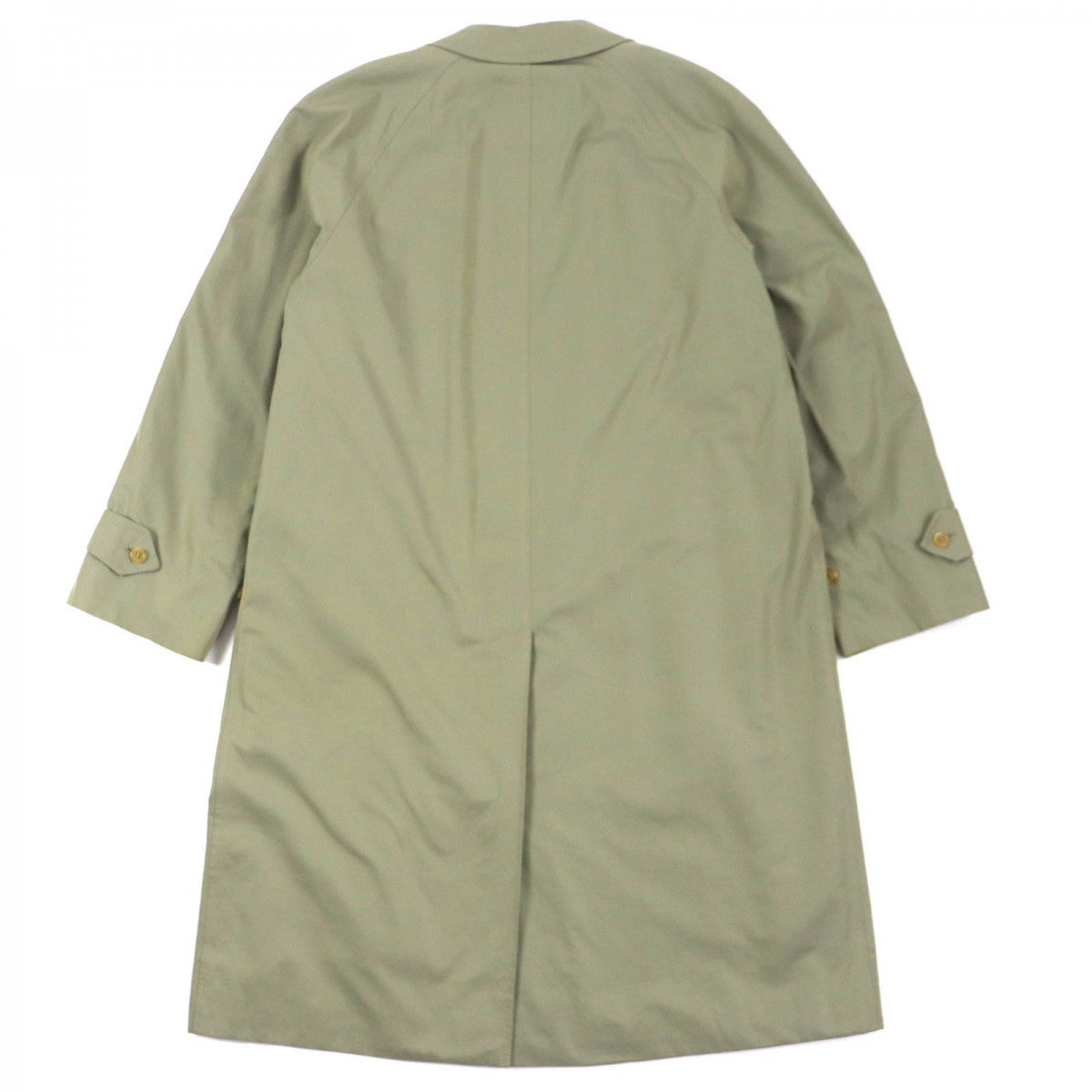 BURBERRY Stainless collar coat Outer: 100% cotton, Lining: cotton, Sleeve lining: rayon, Liner: 100% wool, Part: rayon khaki mens L