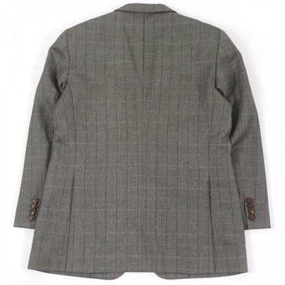 BURBERRY tailored jacket wool gray 98-88-175
