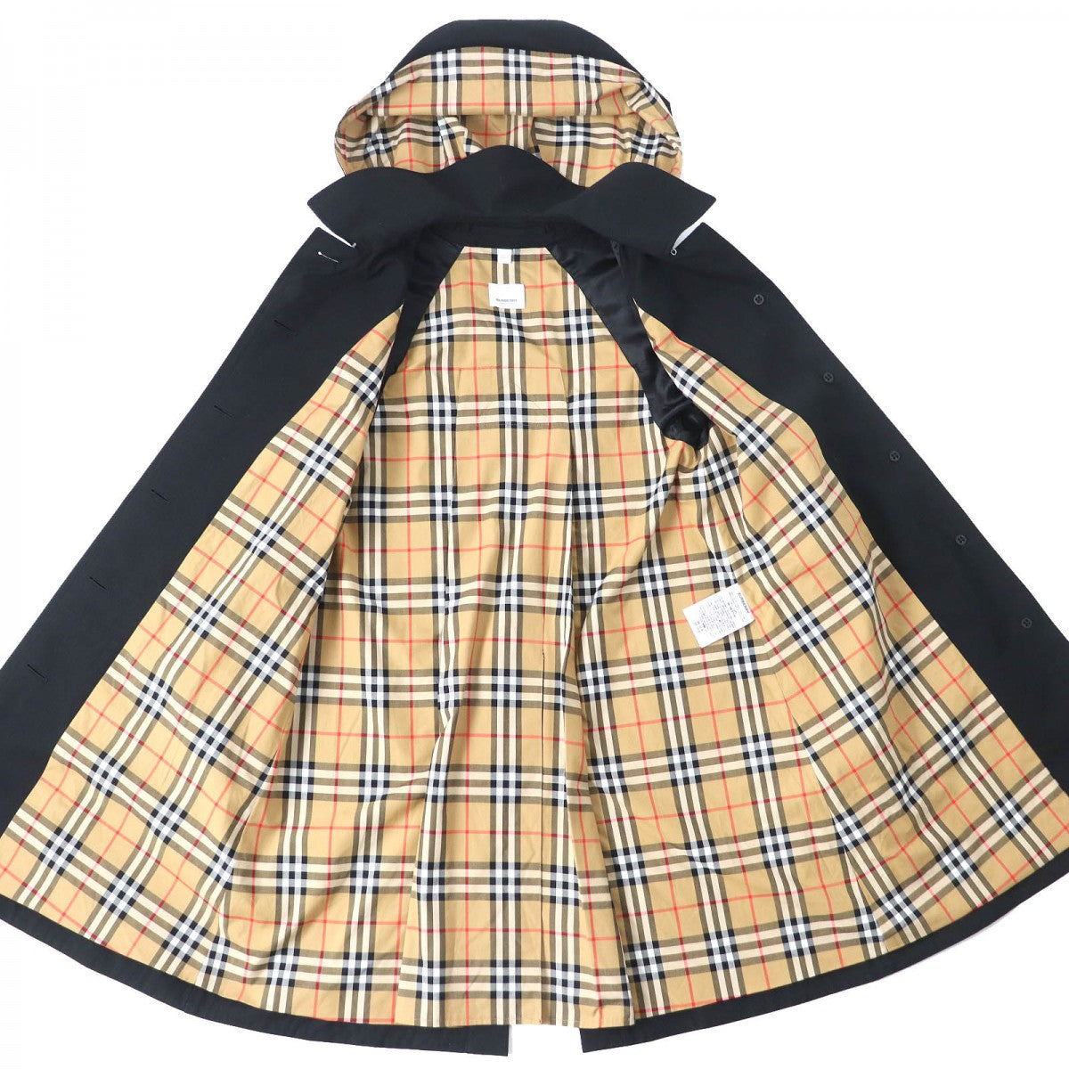 BURBERRY coat 8018746 Outer: 100% cotton, Lining: 100% cotton black Women 38