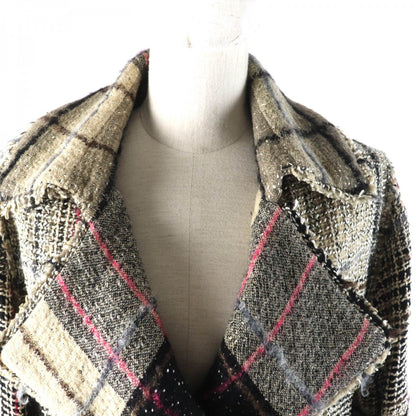 CHANEL Double breasted jacket 05A P26855 Outer: 45% wool, Outer: 25% wool, Outer: 15% mohair, Outer: 10% cotton, Outer: 5% nylon, Lining: 100% silk Multi Women 34