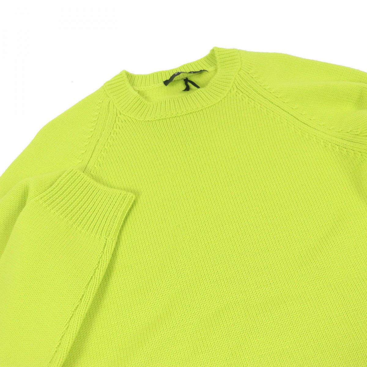 FENDI sweater FZX123 Main: 100% wool lime green mens 46