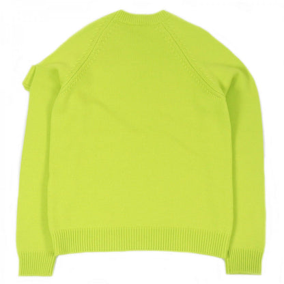 FENDI sweater FZX123 Main: 100% wool lime green mens 46