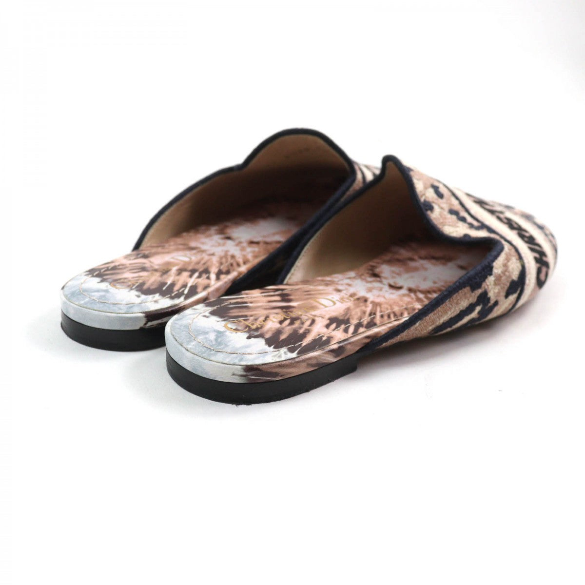 Christian Dior Slip-on Fabric, Leather Multi DIOR OFF Women 37