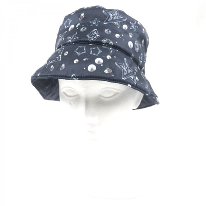 FENDI hat FXQ966 Main: 100% nylon, Lining: 100% nylon Navy mens