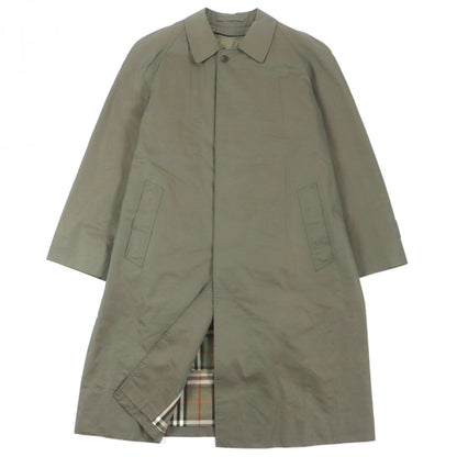 BURBERRY LONDON Stainless collar coat Outer: 100% cotton, Lining: cotton, Sleeve lining: polyester, Liner: 90% wool, Liner: 10% cashmere iridescent mens