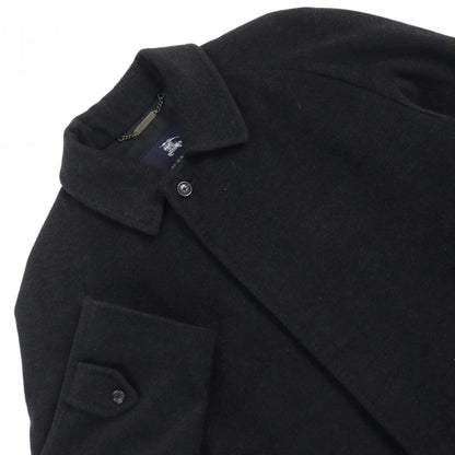 BURBERRY LONDON Stainless collar coat BBC50-701-08 Outer: 100% cashmere, Lining: Cupra, Sleeve lining: Polyester Dark gray mens