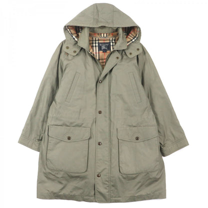BURBERRY Mod coat Outer: 100% cotton, Lining: Cupra, Sleeve lining: Cupra, Filling: Polyester, Liner: 100% cotton khaki mens L