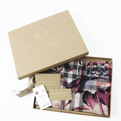 BURBERRY Stall 4043946 Main: 51% wool, Main: 49% silk Stone Ash Rose Women