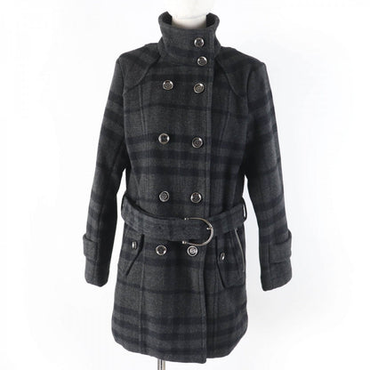 BURBERRY LONDON Chester coat Main: 90% wool, Main: 8% cashmere, Main: 2% other, Lining: 100% cupra Dark gray Women 40