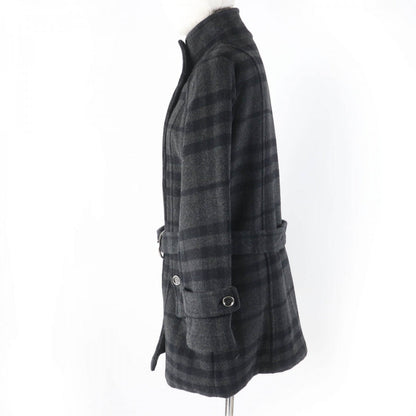 BURBERRY LONDON Chester coat Main: 90% wool, Main: 8% cashmere, Main: 2% other, Lining: 100% cupra Dark gray Women 40