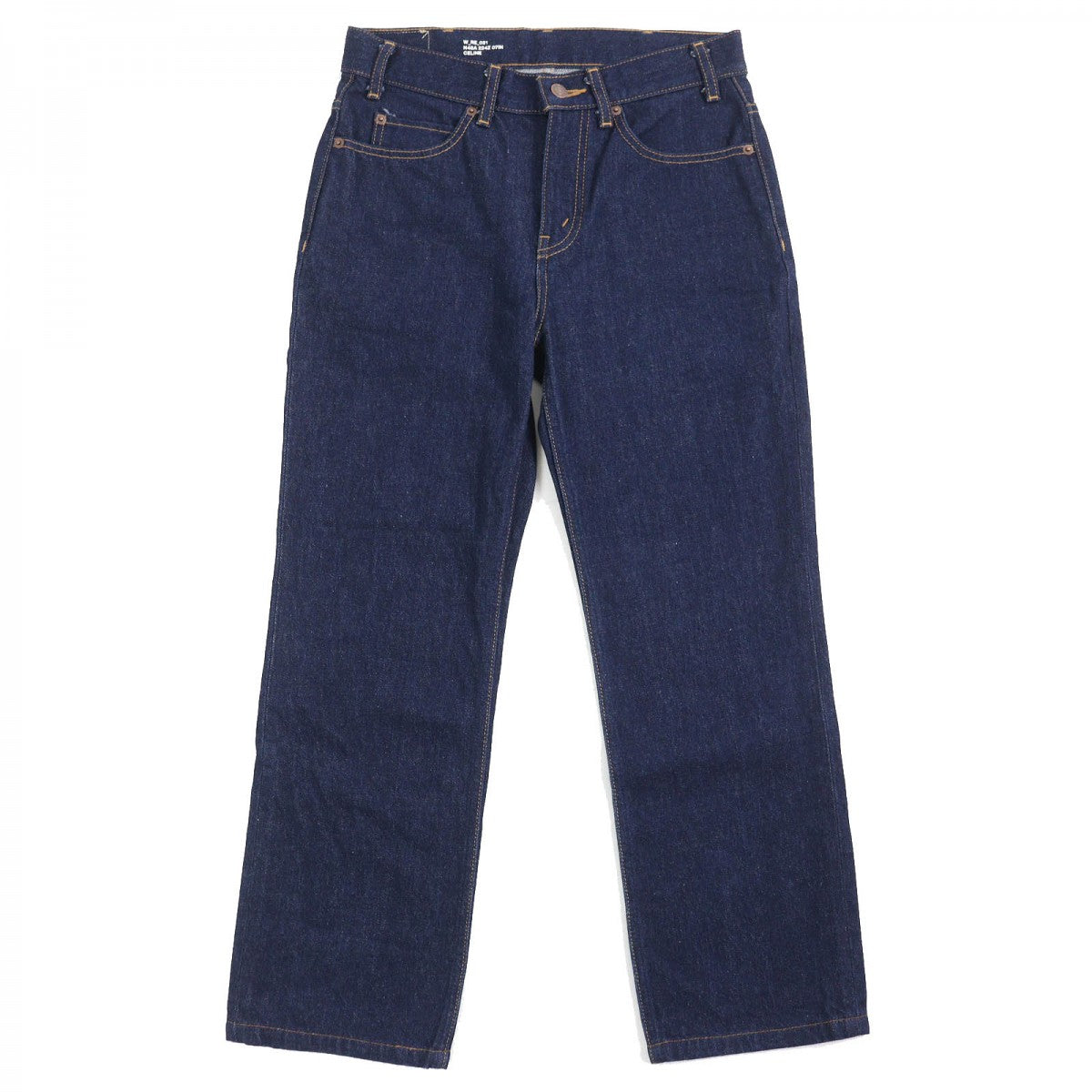 CELINE Denim pants 2N48A224Z Main: 100% cotton Indigo blue Francoise Jeans Women 27