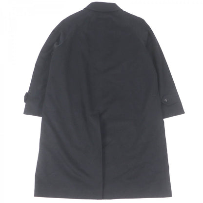 BURBERRY LONDON Stainless collar coat Outer: 60% cashmere, Outer: 40% silk, Lining: cupra, Lining: polyester black mens